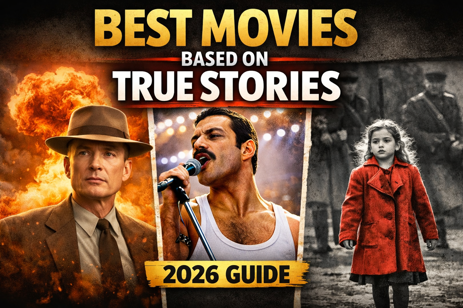 🎬 Best Movies Based on True Stories (2026 Guide)