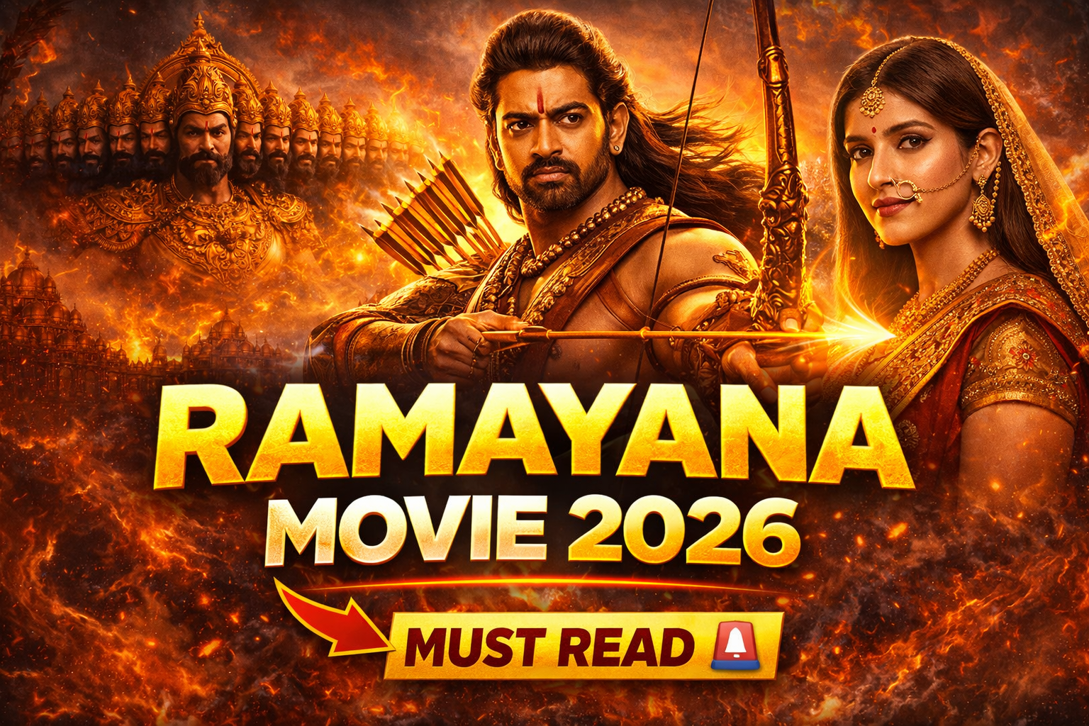 🎬 Ramayana Movie 2026 – Full Details, Cast, Story, Budget & Everything You Need to Know