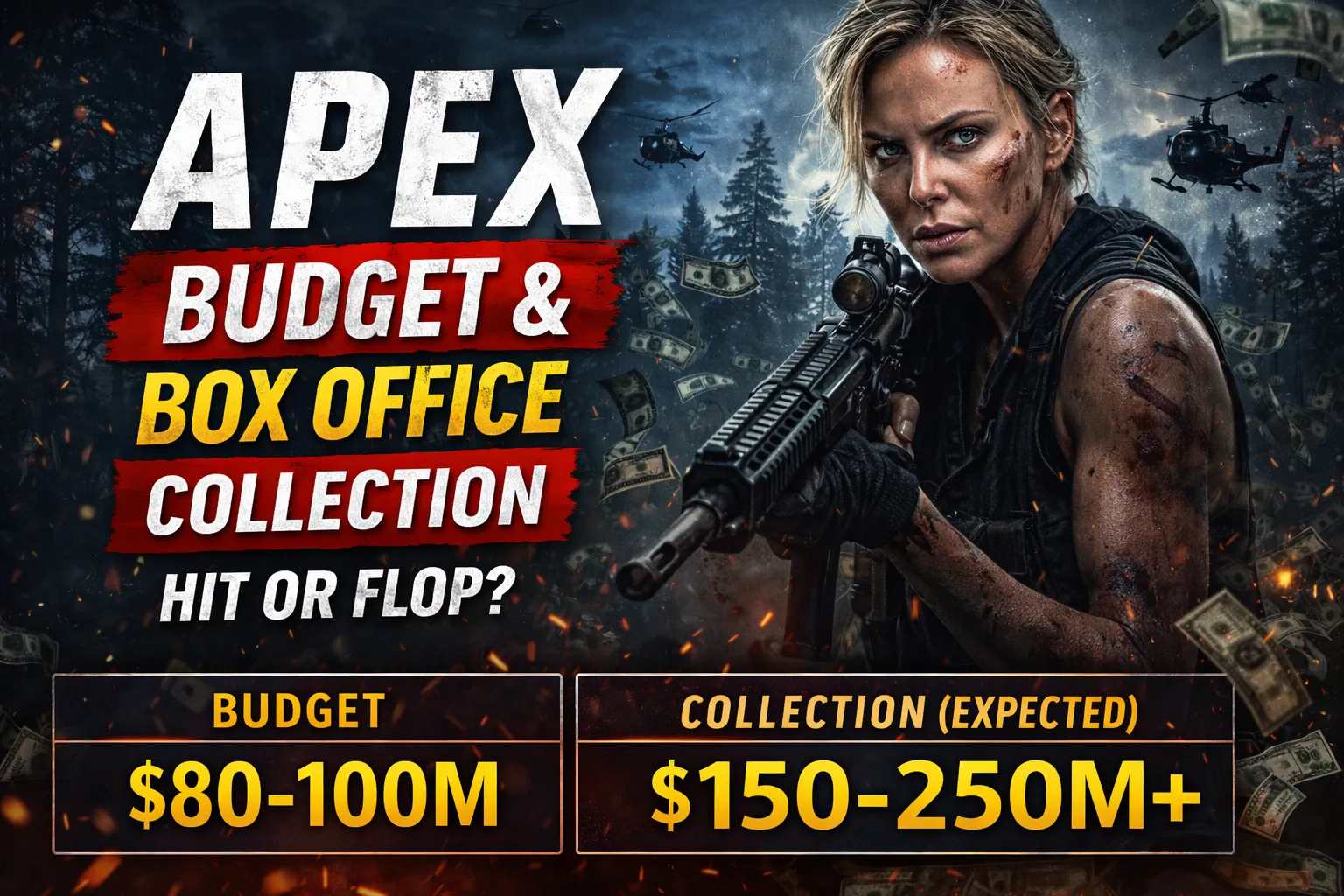 💰 Apex (2026) Budget and Box Office Collection | Hit or Flop Analysis