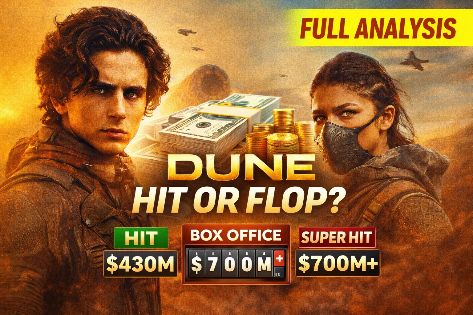 🎬 Dune Hit or Flop? Full Box Office Analysis, Budget Breakdown and Real Verdict
