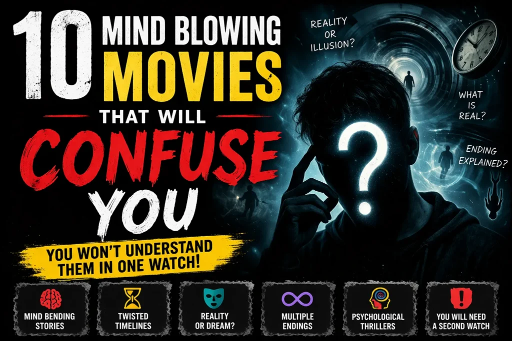 mind blowing movies that will confuse you list top 10 confusing hollywood movies