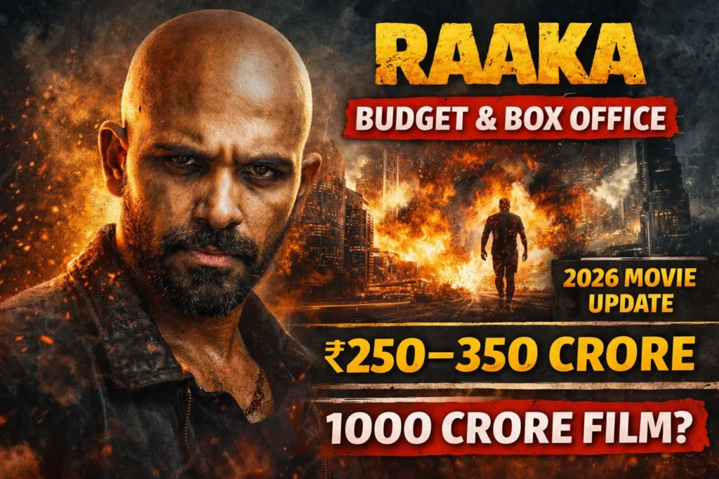 Raaka budget and box office prediction 2026 Allu Arjun movie budget 250 to 350 crore
