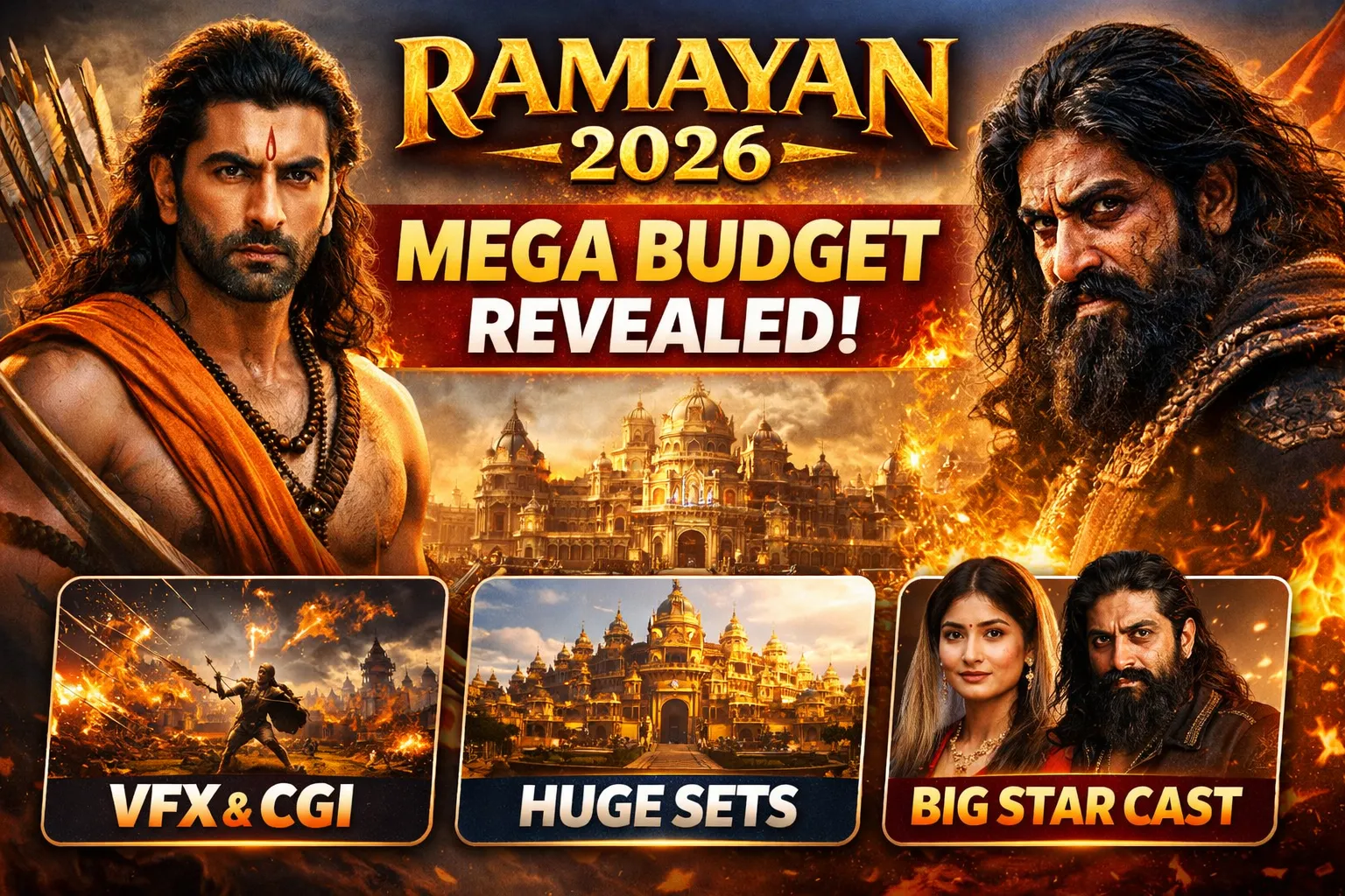 Ramayan Budget (2026) – Full Cost Breakdown