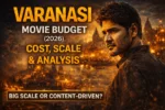 Varanasi movie budget 2026 cost scale analysis upcoming Indian film budget details